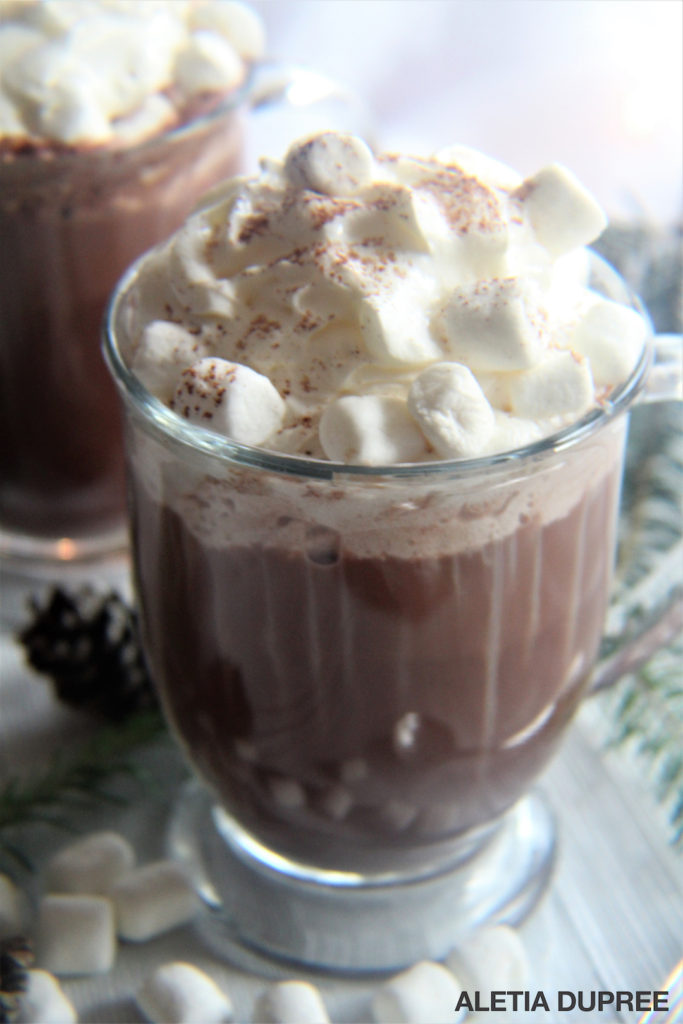 can you mix hot chocolate with cold milk